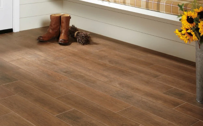 WILLOW BEND A599 15X60 FLOOR A599 DARK BROWN SII GLAZED FLOOR TILE DB